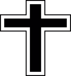 Christian Cross Tracing Svg Vector, Free Vectors File